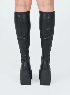 Windsor Smith BadGirls Black Stretch Sock Boots -Fashion shoes 3 fef6d091 1d2b 460b a615 b28a63b1a18c