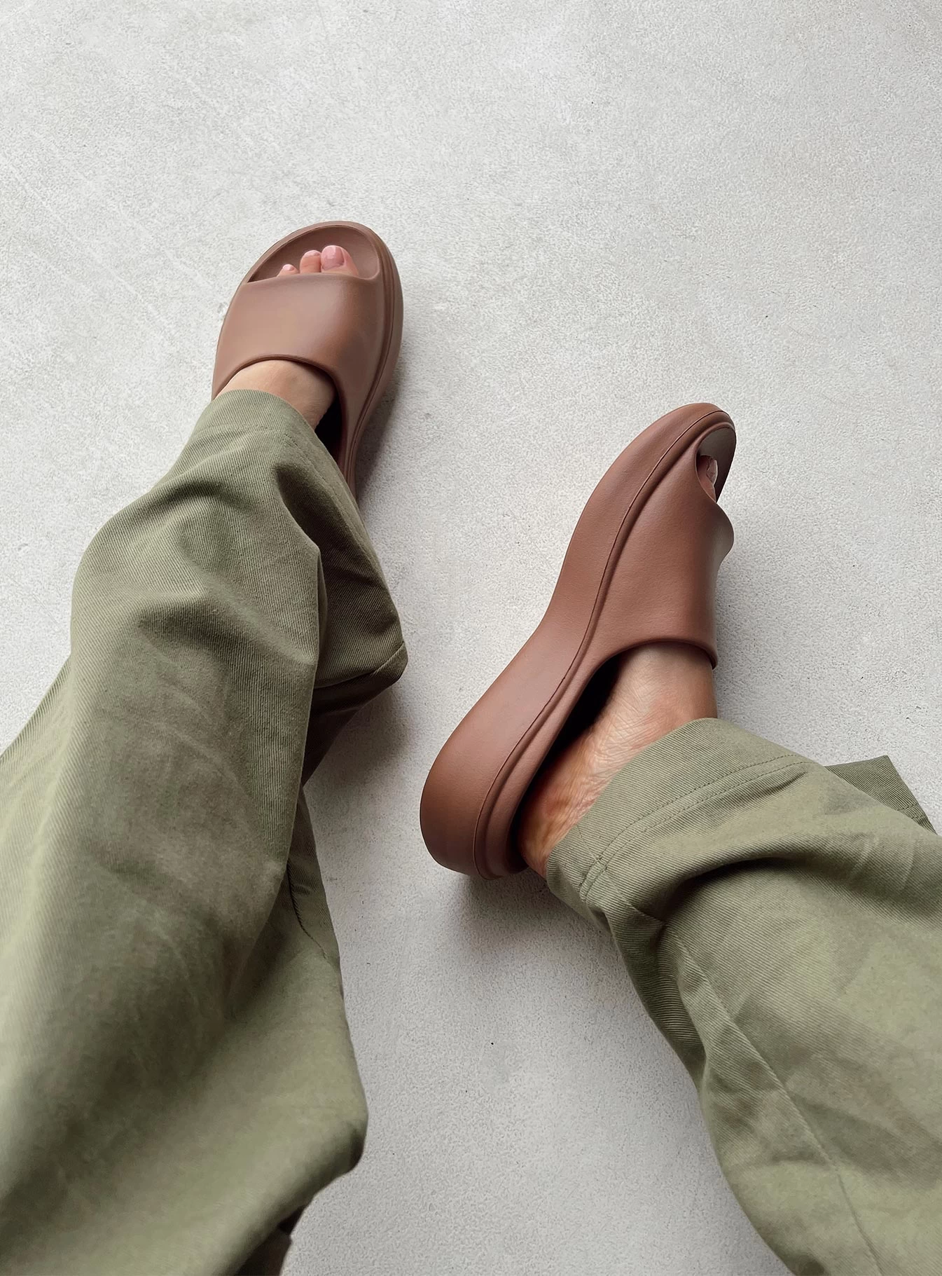 Princess Polly Havana Slides Choc Latte 5 Princess Polly Havana Slides Choc Latte - Image 5