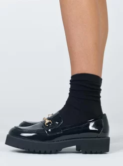 Princess Polly Capri Loafers Black -Fashion shoes 4 3a39335d 9250 41a7 9dc9 b8285684b941