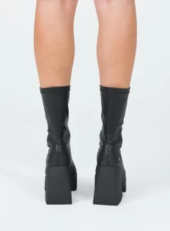 Windsor Smith Baddest Black Stretch Sock Boots -Fashion shoes 4 6865d1c5 bb7d 45b2 85fc e5ffc1168a60
