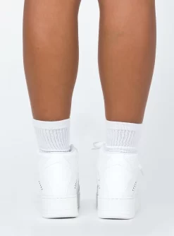 Princess Polly Rylee Sneakers White -Fashion shoes 4 69f207e8 68a9 4152 8987 5fd145b59943