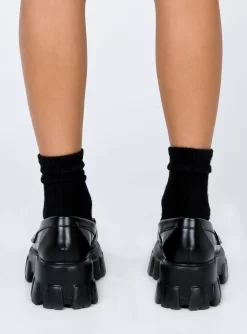 Princess Polly Penny Lane Loafer Black -Fashion shoes 4 a11e8878 a88e 47c3 82a9 3b8808d9eb9d