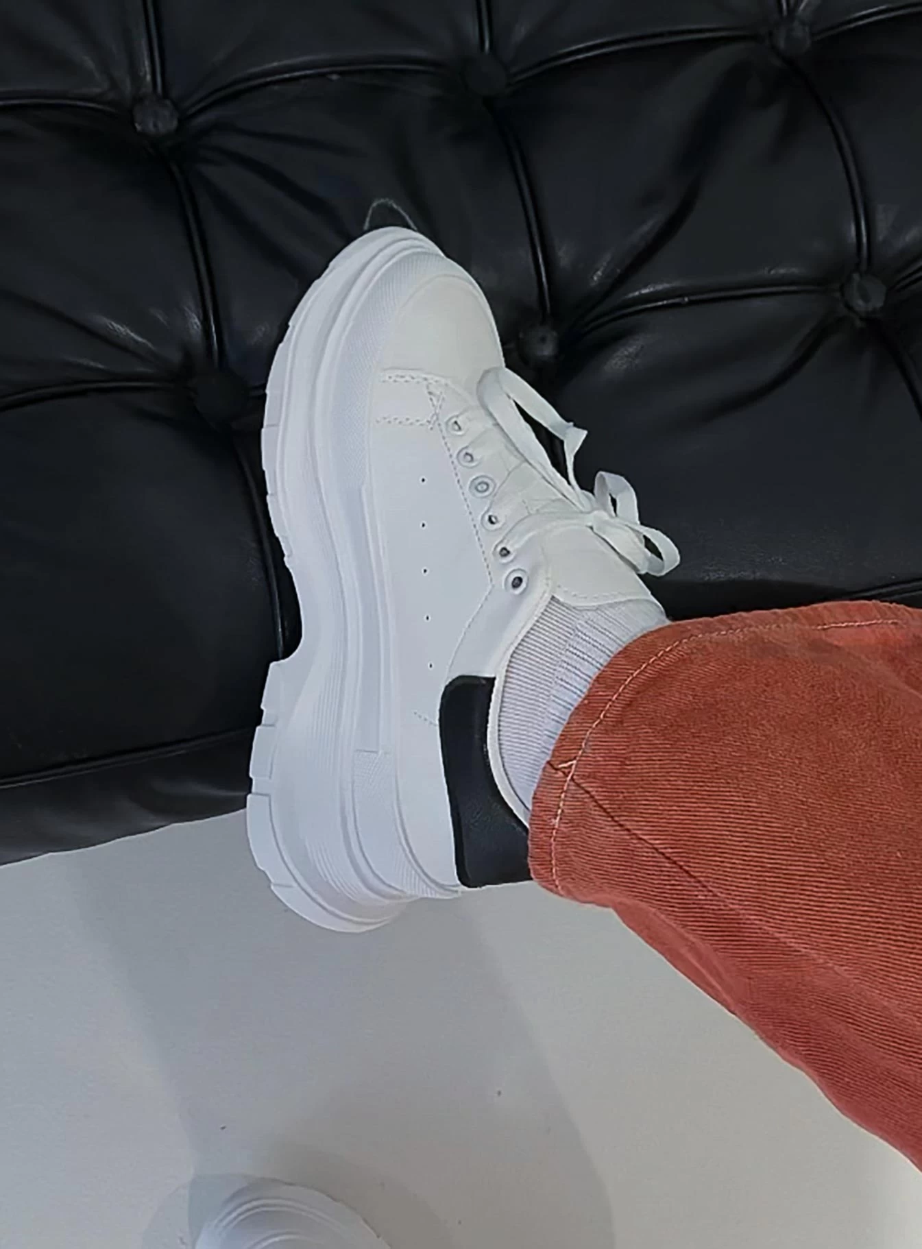 Princess Polly Fuller Sneakers White 5 Princess Polly Fuller Sneakers White - Image 5