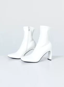 Princess Polly San Antonio Boots White -Fashion shoes 4 b274e414 8b50 4a18 b564 433b3994c68b