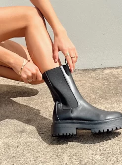 Princess Polly Baker Boots Black -Fashion shoes 4 fc823ad5 46f6 4405 bb37 73163ca321d6