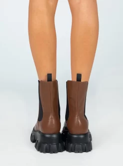 Princess Polly Lindsey Boot Brown -Fashion shoes 5 e7431d16 e94f 4c24 957b 6c10c80d0662