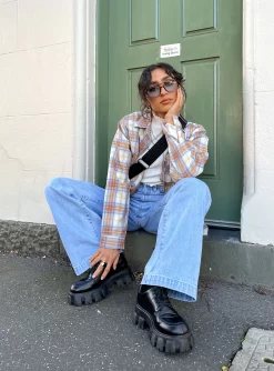 Princess Polly Mia Shoes Black -Fashion shoes CAMERAN TOP BROWN MIA SHOES c4675cd1 ea1b 4c97 8a69 4805fe511fa2