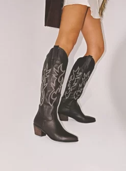 Billini Urson Boots Chocolate / White -Fashion shoes HERO BilliniUrsonBootsChocolateandWhite