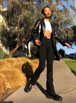 Princess Polly Lindsey Boot Black -Fashion shoes LINDSEY BOOT BLACK